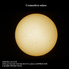 Cromosfera solara, 20.06.2012