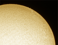 Efectul dopler in cromosfera solara, 20.06.2012